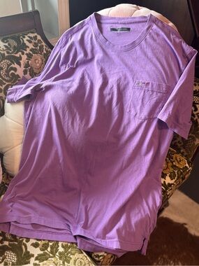 Greg Norman Men’s Purple Short-Sleeve Pocket T-Shirt